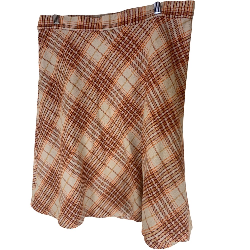 VTG Patagonia Water Girl M Cotton Plaid Gorpcore Cottagecore Boho Skirt‎ retro